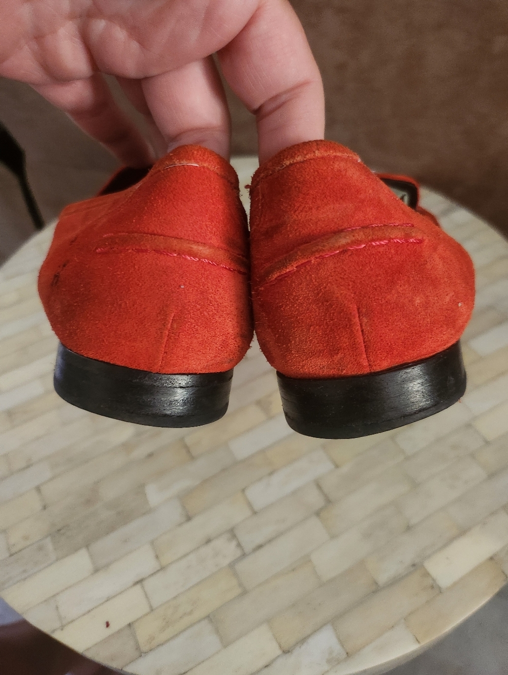 Rag & Bone Logan Cooper suede leather loafers size 39.5 - Picture 9 of 9